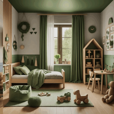 Projekt pokoju dziecięcego D7