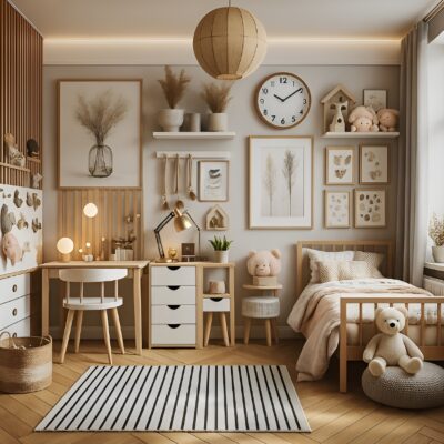 Projekt  pokoju młodzieżowego M3