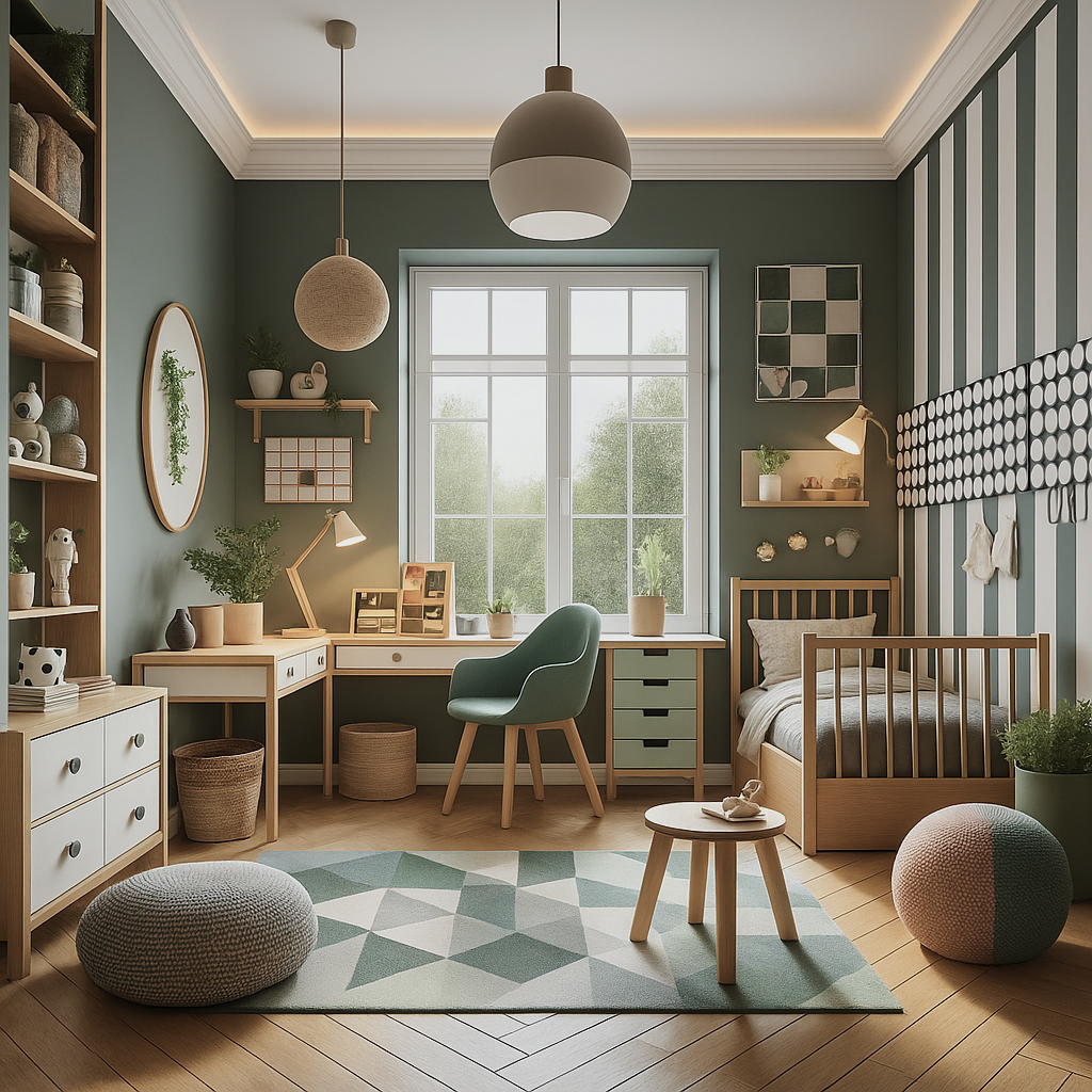 Projekt pokoju młodzieżowego M7