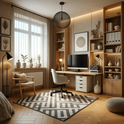 Projekt  pokoju młodzieżowego M4