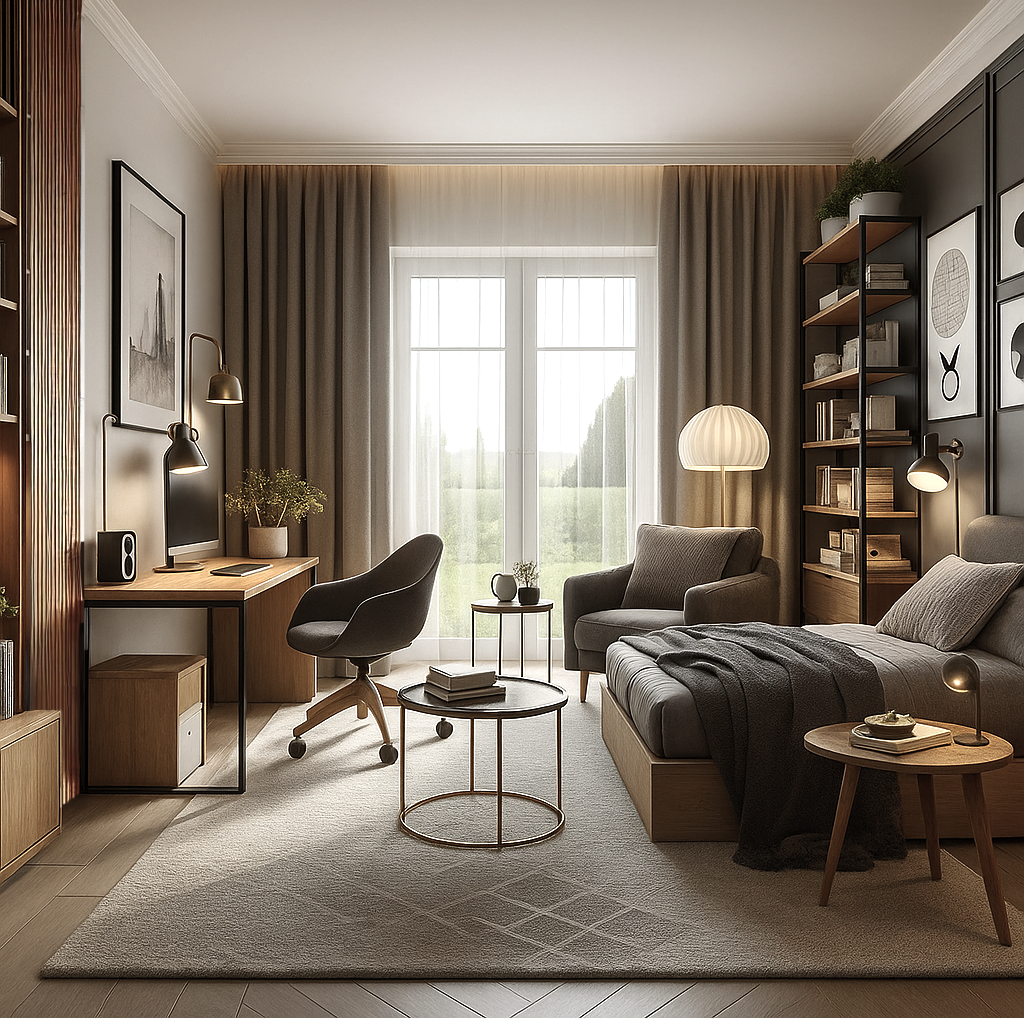 Projekt pokoju młodzieżowego M2