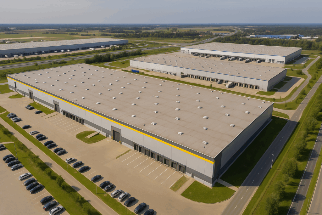 projekty hali produkcyjnej i magazynowej