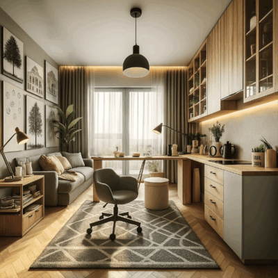 Projekt  pokoju młodzieżowego M1